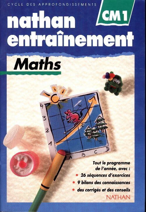 Livrenpoche : Nathan entraînement aux maths CM1 - Pierre Colin - Livre