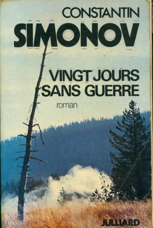 Livrenpoche : Vingt jours sans guerre - Constantin Simonov - Livre