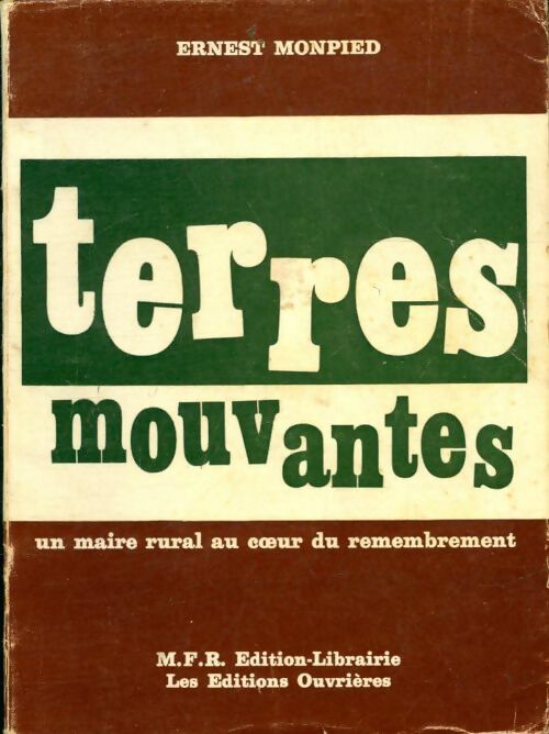 Livrenpoche : Terres mouvantes - Ernest Monpied - Livre