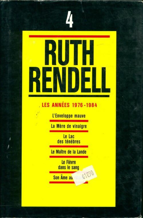 Livrenpoche : Oeuvres complètes Tome IV - Ruth Rendell - Livre