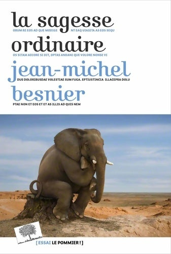 Livrenpoche : La sagesse ordinaire - Jean-Michel Besnier - Livre