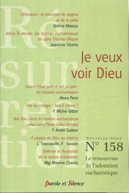Livrenpoche : Revue résurrection 158 - Mv Ressurection - Livre