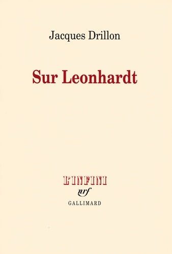 Livrenpoche : Sur leonhardt - Jacques Drillon - Livre