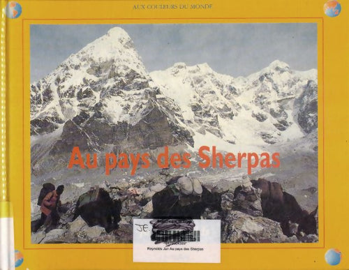 Livrenpoche : Au pays des sherpas - Jan Reynolds - Livre