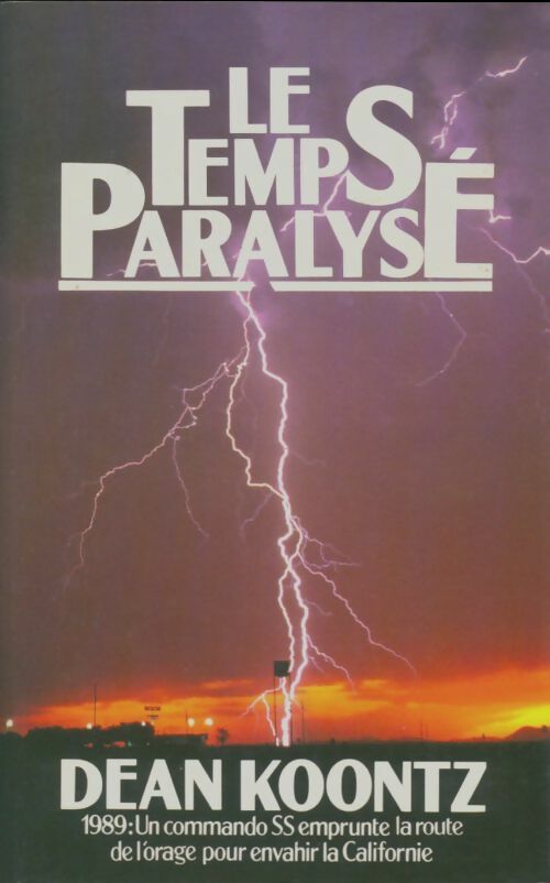 Livrenpoche : Le temps paralysé - Dean Ray Koontz - Livre