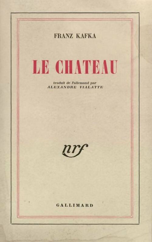 Livrenpoche : Le château - Franz Kafka - Livre