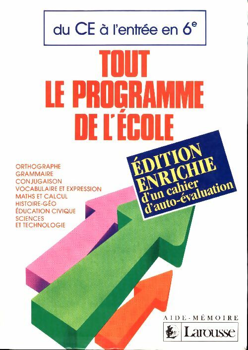 Livrenpoche : Aide-mémoire du CE à l'entrée en 6e - Inconnu - Livre
