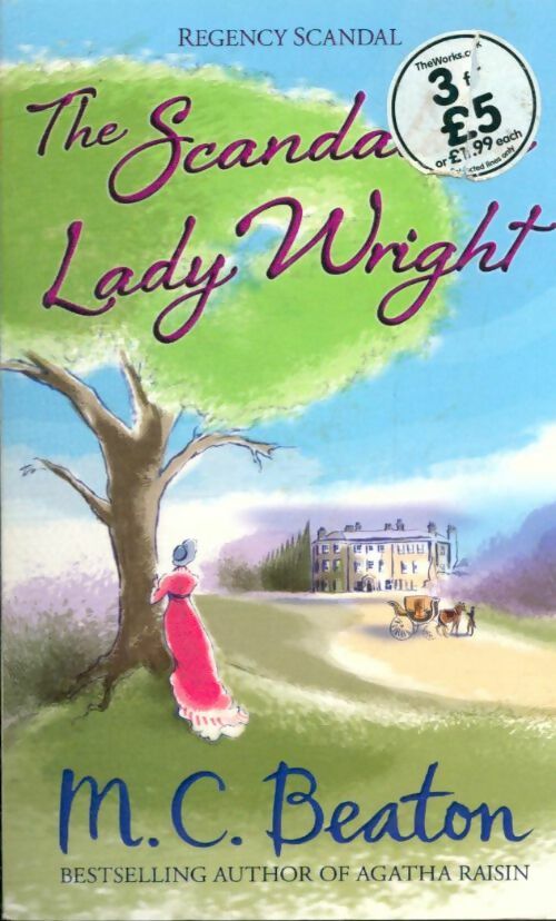 Livrenpoche : The scandalous lady wright - M.C. Beaton - Livre