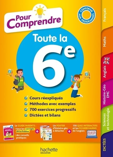 Livrenpoche : Pour comprendre toute la 6e - Michèle Blanc - Livre