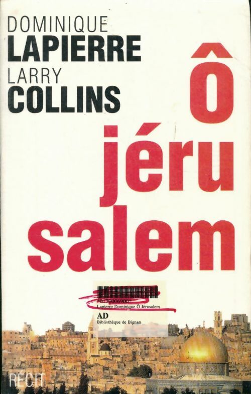 Livrenpoche : O Jérusalem - Dominique Lapierre - Livre