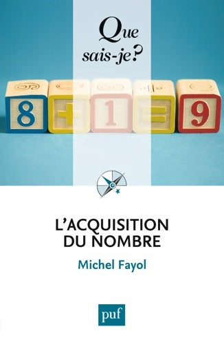 Livrenpoche : L'acquisition du nombre - Michel Fayol - Livre