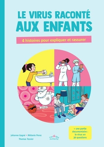 Livrenpoche : Le virus raconté aux enfants. 4 histoires pour expliquer et rassurer - Collectif - Livre