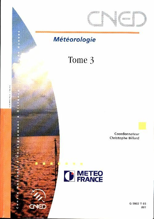 Livrenpoche : Météorologie Tome III - Collectif - Livre