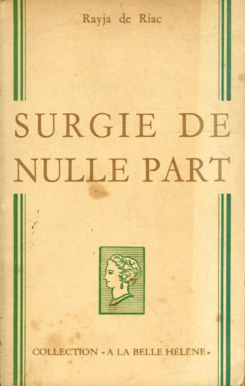 Livrenpoche : Surgie de nulle part - Rayja De Riac - Livre