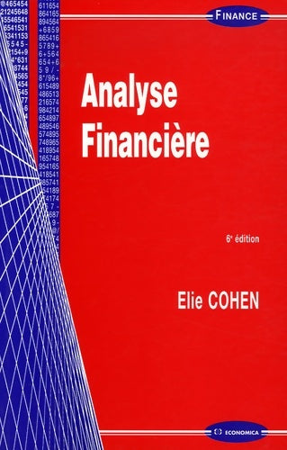 Livrenpoche : Analyse financière - Elie Cohen - Livre