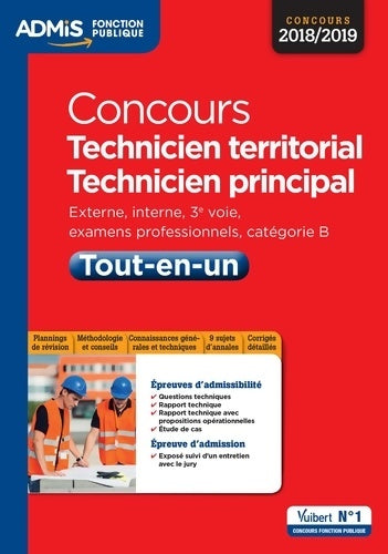 Livrenpoche : Technicien territorial et technicien principal - Collectif - Livre