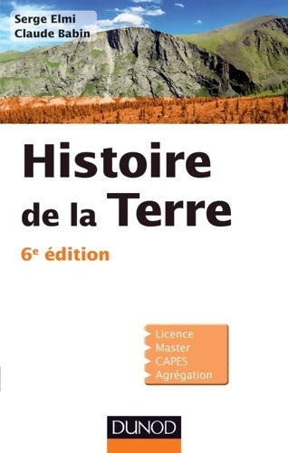 Livrenpoche : Histoire de la terre 6ème édition - Serge Elmi - Livre