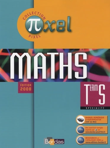Livrenpoche : Pixel Terminale s ? manuel de l'élève - spécialité - Patrice Roger - Livre