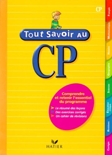 Livrenpoche : Tout savoir au CP - Collectif - Livre