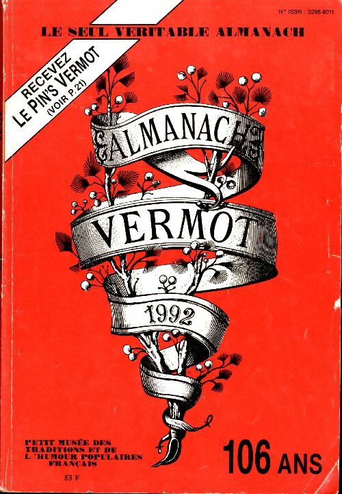 Livrenpoche : Almanach Vermot 1992 - Collectif - Livre