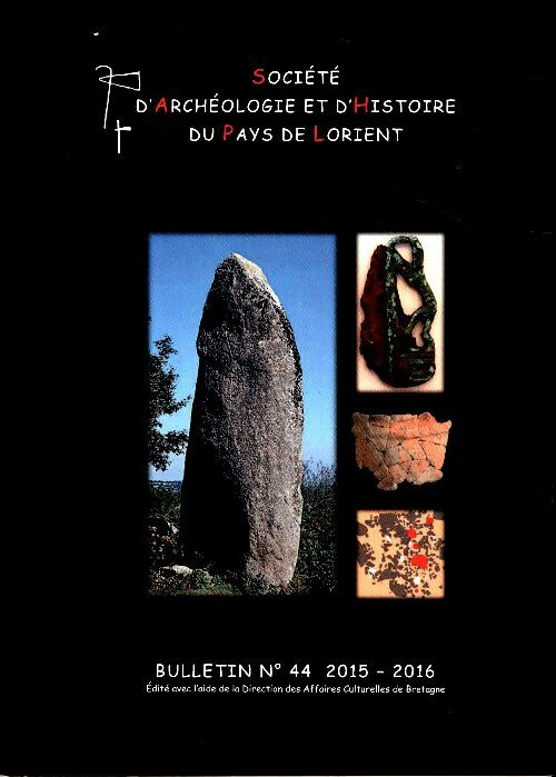 Livrenpoche : Société d'archéologie et d'Histoire du pays de Lorient n°44 2015-2016 - Collectif - Livre