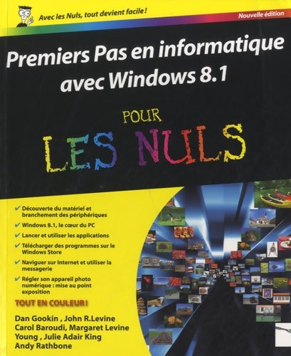 Livrenpoche : Premiers pas en informatique avec windows 8. 1 pour les nuls - Andy Rathbone - Livre