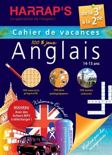 Livrenpoche : Harrap's cahier de vacances anglais 3ème - Collectif - Livre