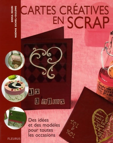 Livrenpoche : Cartes créatives en scrap - Noémie Sichel-dulong - Livre