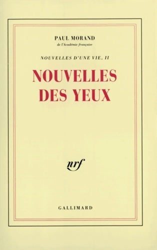 Livrenpoche : Nouvelles des yeux - Paul Morand - Livre