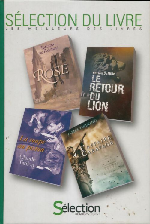 Livrenpoche : Rose / Le retour du lion / La soupe au pistou / L'affaire Caravage - Collectif - Livre