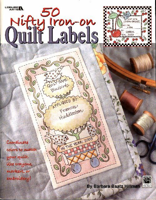 Livrenpoche : 50 nifty iron-on quilt labels - Collectif - Livre