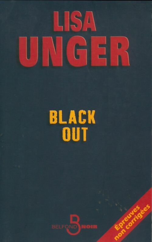 Livrenpoche : Black out - Lisa Unger - Livre
