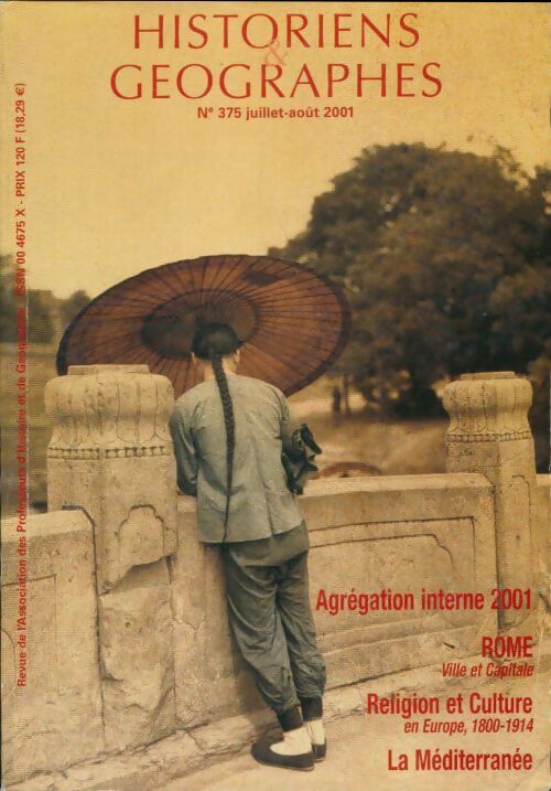 Livrenpoche : Historiens et géographes n°375 - Collectif - Livre