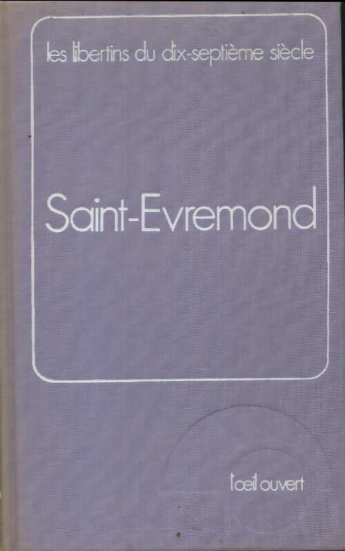 Livrenpoche : Textes - Saint-Evremond - Livre