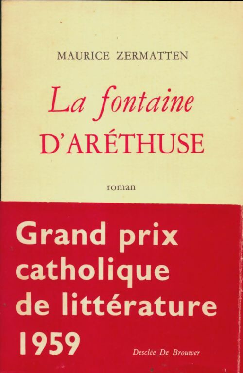 Livrenpoche : La fontaine d'Aréthuse - Maurice Zermatten - Livre