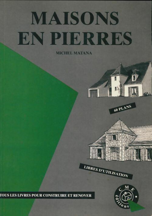 Livrenpoche : Maisons en pierres - Michel Matana - Livre