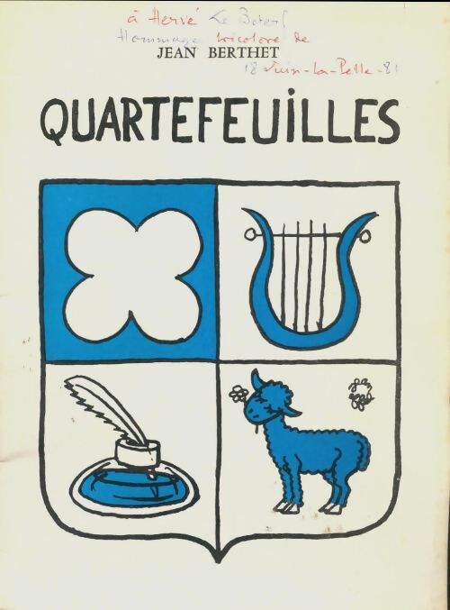 Livrenpoche : Quartefeuilles - Jean Berthet - Livre
