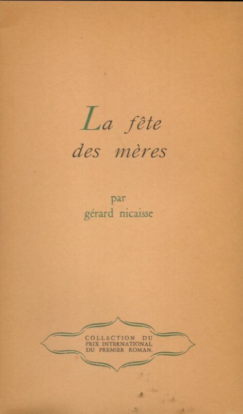 Livrenpoche : La fête des mères - Gérard Nicaisse - Livre