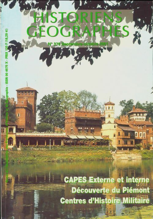 Livrenpoche : Historiens & géographes n°376 - Collectif - Livre