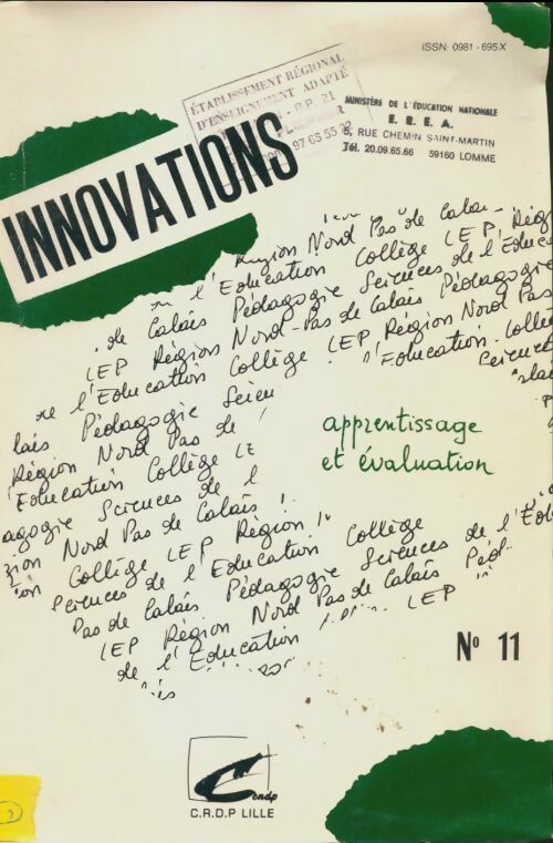 Livrenpoche : Innovations n°11 - Collectif - Livre