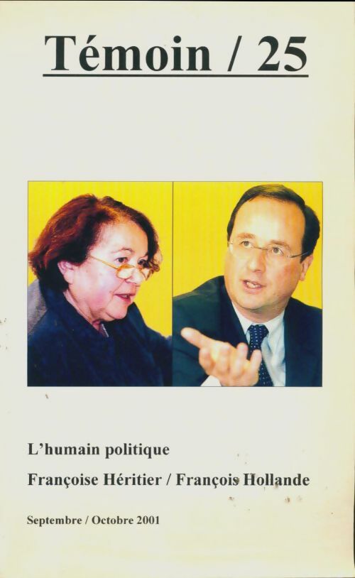 Livrenpoche : Témoin n°25 : L'humain politique - Collectif - Livre