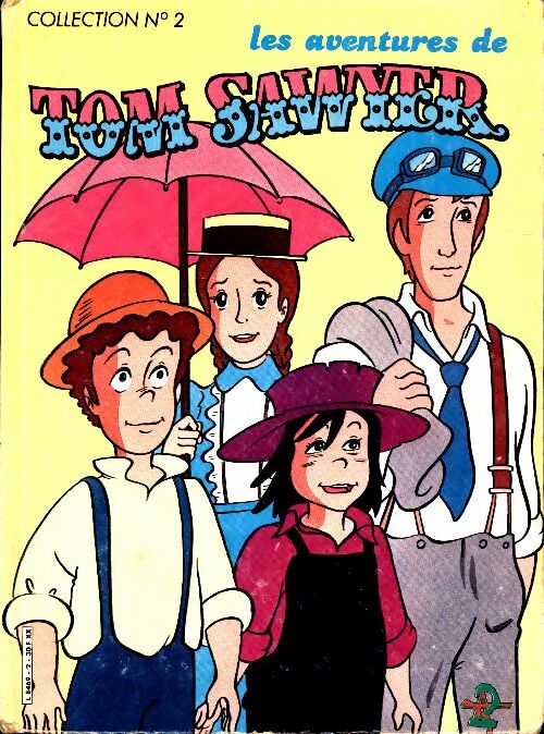 Livrenpoche : Les aventures de Tom Sawyer n°2 : Le voyage en ballon / La maison hantée - Collectif - Livre