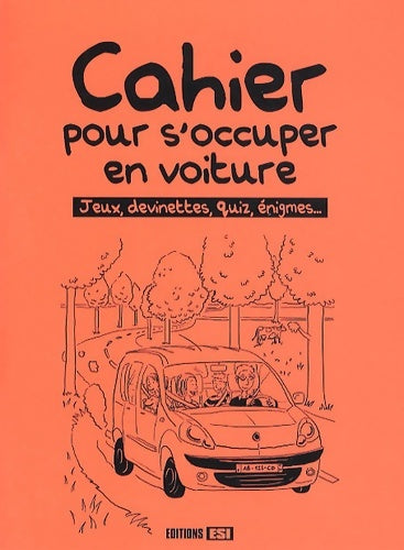 Livrenpoche : Cahier pour s'occuper en voiture - Virginie Poussin - Livre