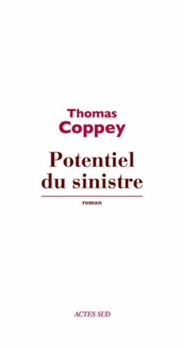 Livrenpoche : Potentiel du sinistre - Thomas Coppey - Livre