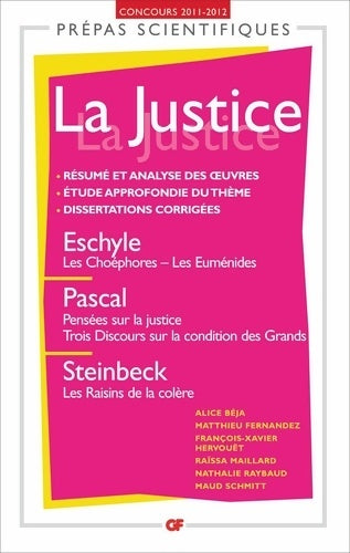 Livrenpoche : La justice - John Steinbeck - Livre