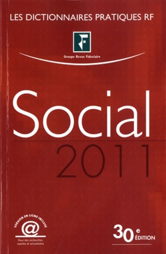 Livrenpoche : Dictionnaire social 2011 : Version en ligne incluse - Yves De La Villeguérin - Livre