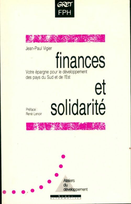 Livrenpoche : Finance et solidarité - Jean-Paul Vigier - Livre