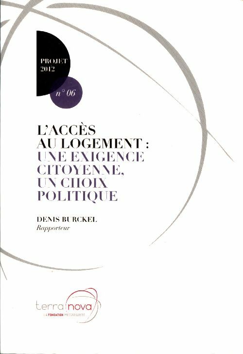 Livrenpoche : L'accès au logement : Une exigence citoyenne - Collectif - Livre
