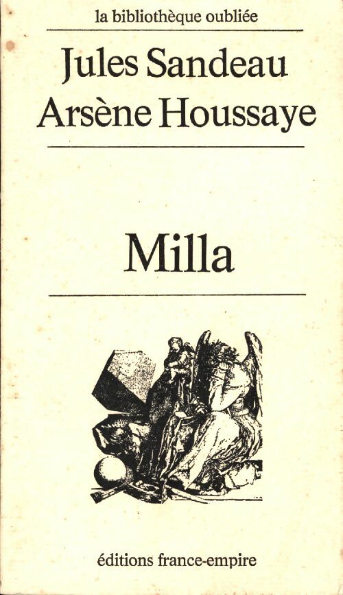 Livrenpoche : Milla - Jules Sandeau - Livre
