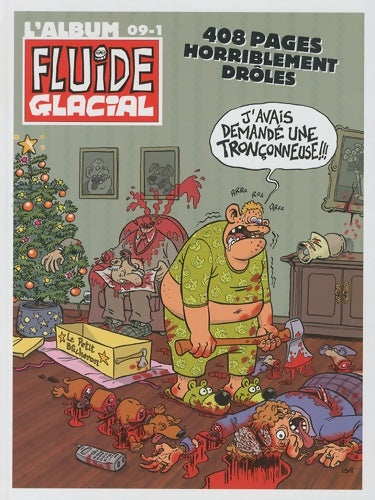Livrenpoche : L'album Fluide Glacial n°09-1 : 6 numéros de janvier à juin 2009 - Collectif - Livre